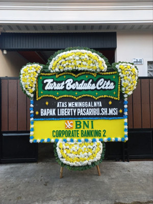 Papan Bunga Duka di Giwangan