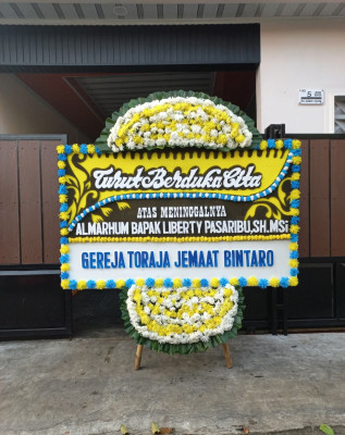 Papan Bunga Duka di Giwangan