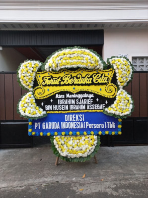 Papan Bunga Duka di Giwangan