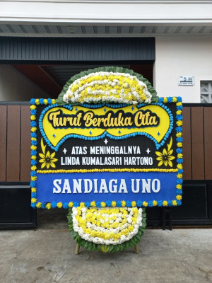 Papan Bunga Duka di Giwangan